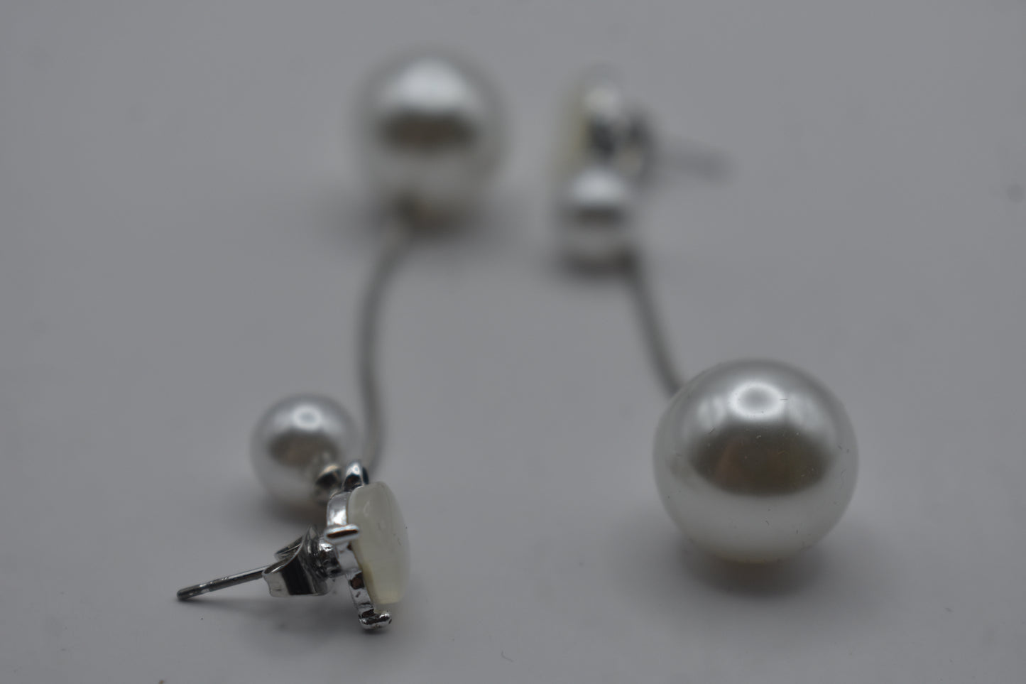 Beautiful White Pearls Earrings