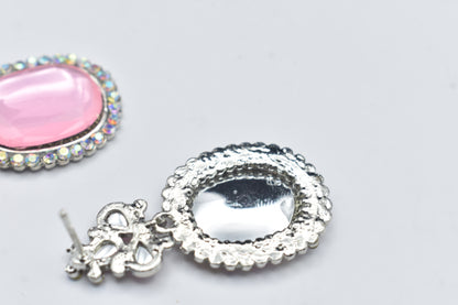 Pink Monalisa Studded Earring
