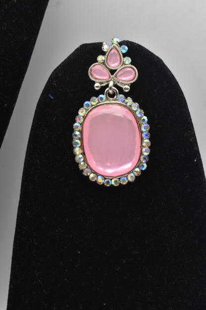 Pink Monalisa Studded Earring