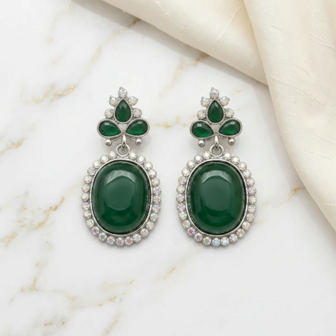 Pink Monalisa Studded Earring