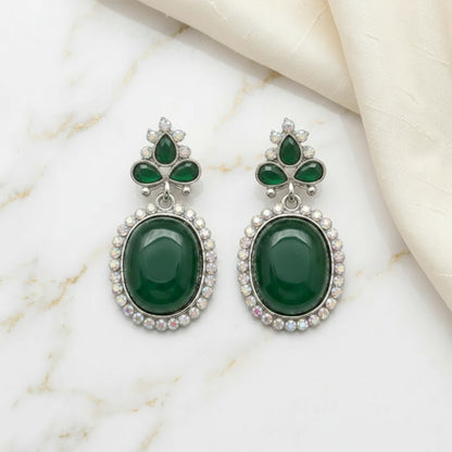 Pink Monalisa Studded Earring