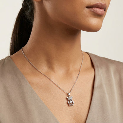 Bear Pendant Silver-plated for Women