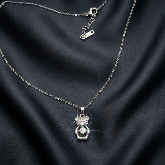 Bear Pendant Silver-plated for Women