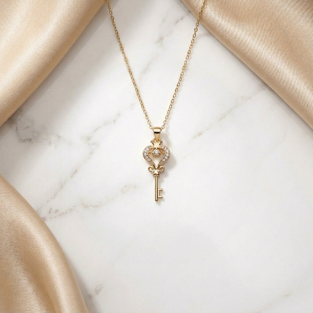 Lock Pendant Gold-plated for Women