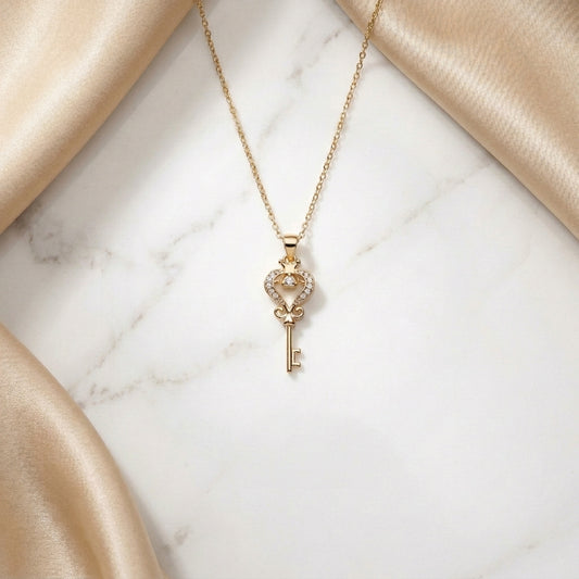 Lock Pendant Gold-plated for Women