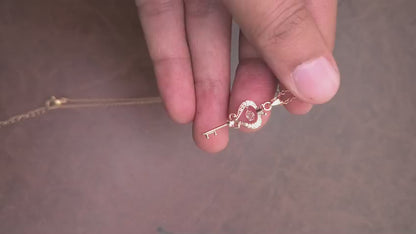 Lock Pendant Gold-plated for Women